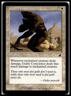 Guilty Conscience C Scourge 17 - MTG