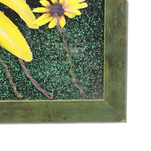 Donald Gotz "Rudbecka 3" Sunflowers Acrylic Mixed Media 11x14 Signed 2017 - Picture 9 of 10