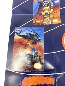 Sammy's Game Universe NES Poster American Sammy VTG Nintendo Amagon Ninja Taro