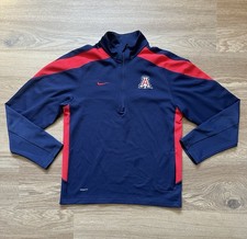 Vintage Arizona Wildcats Nike Elite Dri-Fit 1/4 Zip Pullover Warmup - Men's S