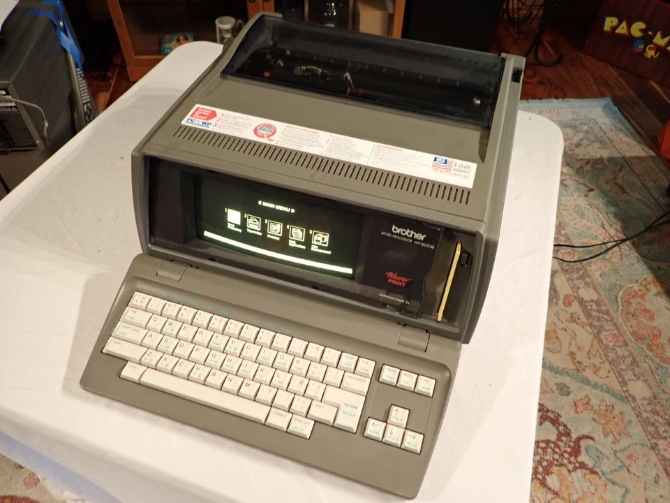 BROTHER WP2600Q Word Processor Whisper Print Grammar Check Works may need ribbon - Image 3 of 4