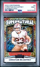 2023 Panini Contenders - Supernatural Christian McCaffrey #6