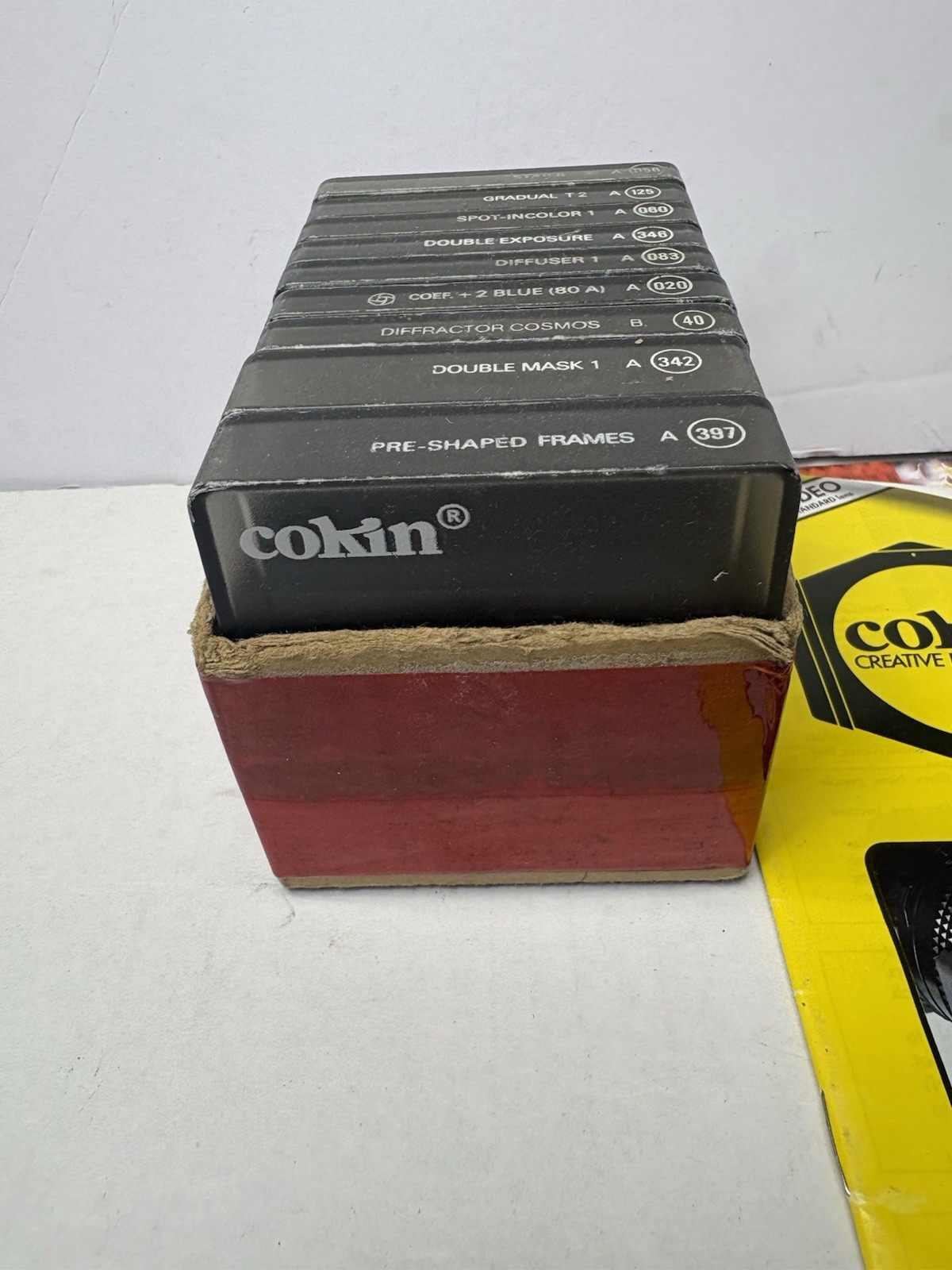 Lens Container Case - LOT OF 9 COKIN FILTERS WITH accessories and case holder etc EUC | eBay