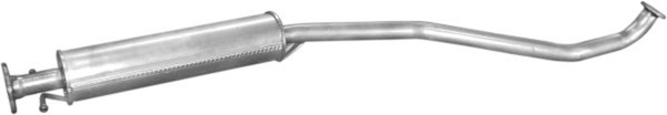 Polmo MittelschalldäMpfer 05.61 FüR Klan Daewoo Chevrolet Lacetti J200 16V-image