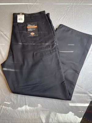 Dickies Six Pocket Regular Fit 44 X 30 Black Twill Work Pants New With Tags