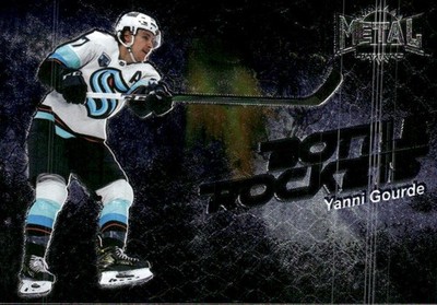 2022-23 SkyBox Metal Universe #BR-29 Yanni Gourde Bottle Rockets