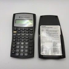 Texas Instruments BA II Plus Professional Financial Business Analyst Calculator