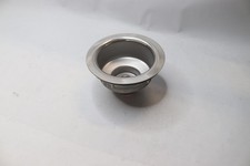 Deluxe Deep Dish Sink Strainer with 2 Brass Nuts Polished SS -What's Shown Only