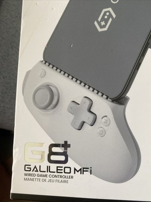 GameSir G8 Plus MFI GALILEO Wired Mobile Controller White/Grey
