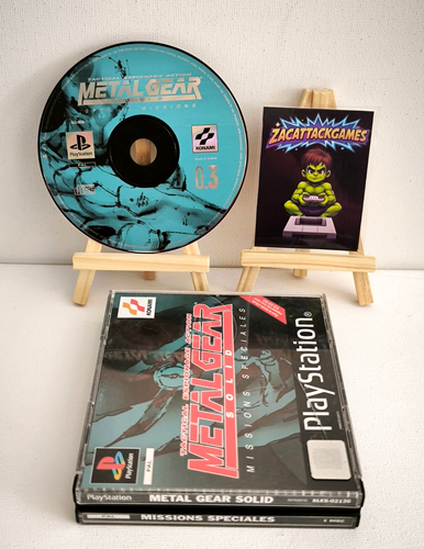 Metal Gear Solid Missions Spéciales Sony Playstation 1 PS1 envoi rapide et suivi - Photo 5/7