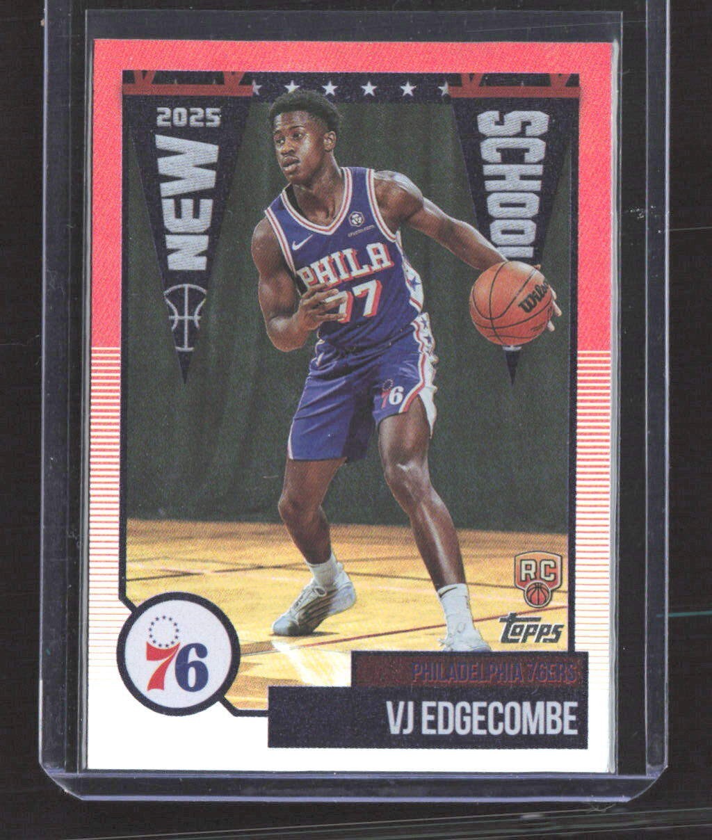 2025-26 Topps New School VJ Edgecombe RC Rookie Holo Foil #NS-3