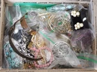 VINTAGE LOT OF  MISC. WEARABLE  COSTUME JEWELRY PIECES