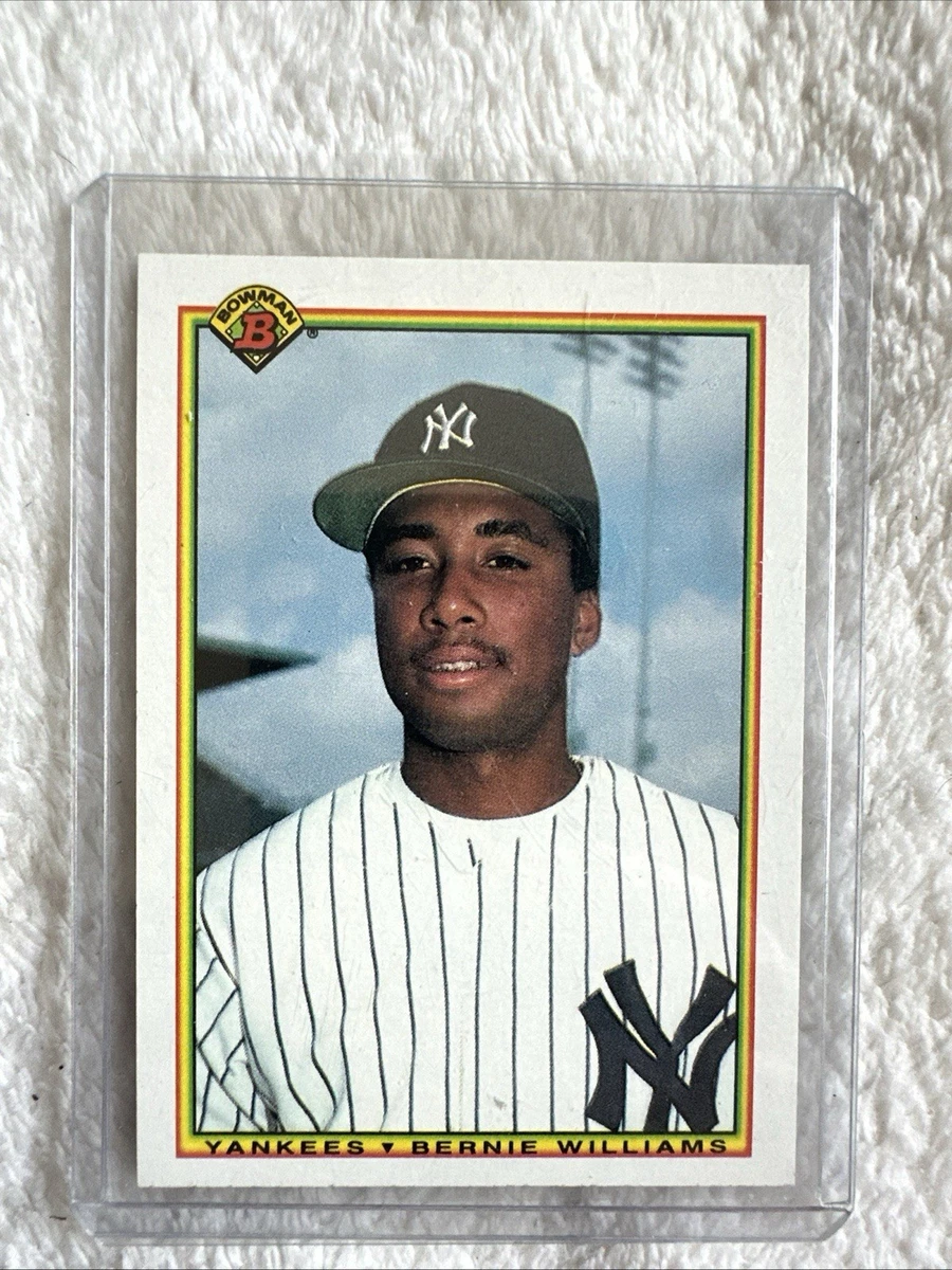 Bowman Bernie Williams Baseball Sports Trading Cards & Accessories