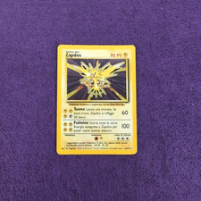 Zapdos Holo Base Set ITALIAN Vintage Pokemon Card - EX