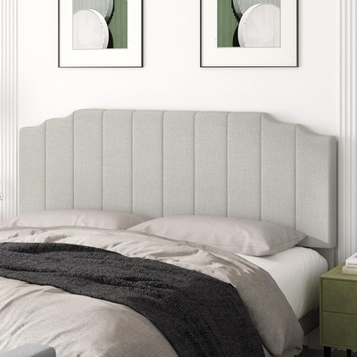 #ad #ad King Size Headboard Only Linen Wall Mounted Headboard King for Adjustable Bed M $284.99