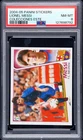 2004 PANINI STICKERS COLECCIONES ESTE LIONEL MESSI ROOKIE RC PSA 8