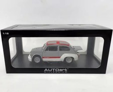 1/18 Fiat Abarth 1000 TCR(Grey x Red Stripe) [72641] Diecast Model Car