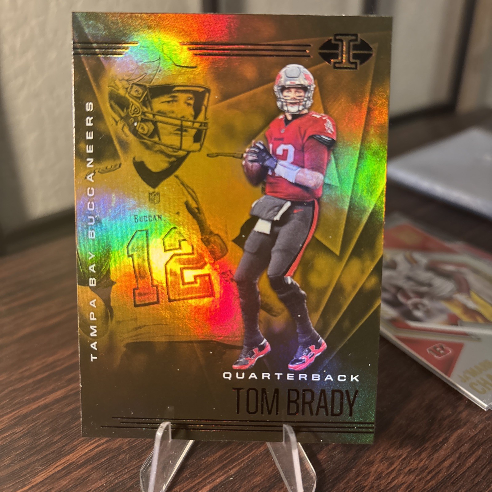 2020 Panini Illusions - Tom Brady #1 Trophy Collection Orange