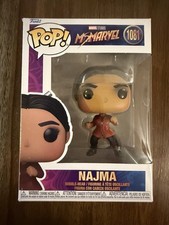 Ms Marvel Najma Funko Pop Vinyl Figure #1081 Disney With Protector