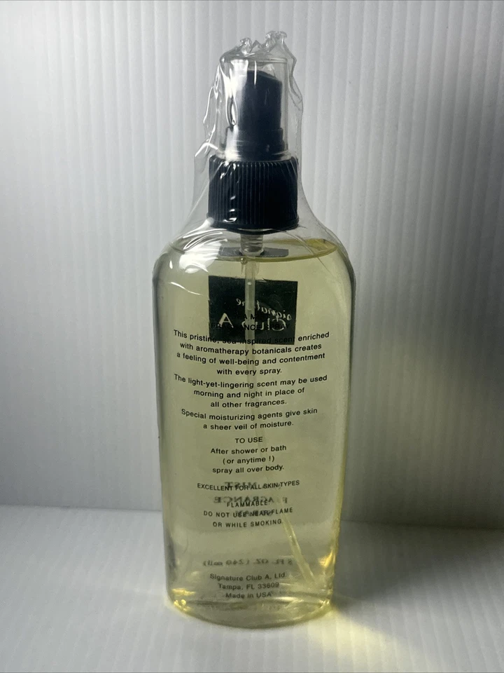 Bruma de fragancia Club A Sea Mist firmada descontinuada RARA 8 OZ sellada de colección Foto 2 de 4