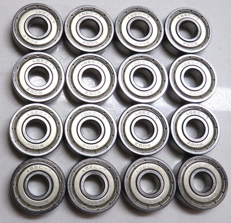 608Z ABEC 7 PRECISION SPEED 8mm (16) Bearings Inline/Roller Skates
