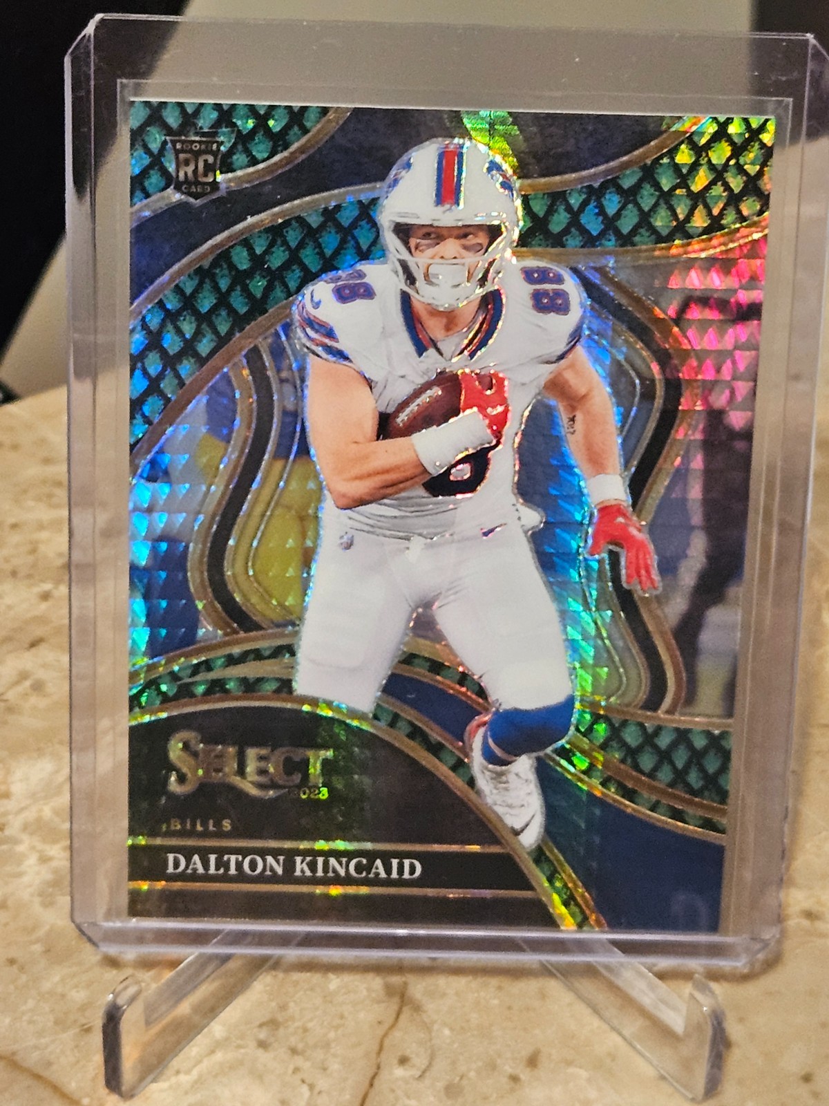 Dalton Kincaid 2023 Panini Select Club Level Dragon Scale Prizm RC /70 #281