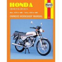 Honda CB100N CB100N-A CB125N 1978-1986 Uk Us Motorrad Workshop Manual Haynes