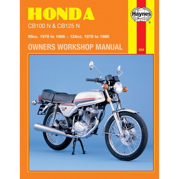Honda CB100N CB100N-A CB125N 1978-1986 Uk Us Motorrad Workshop Manual Haynes-image