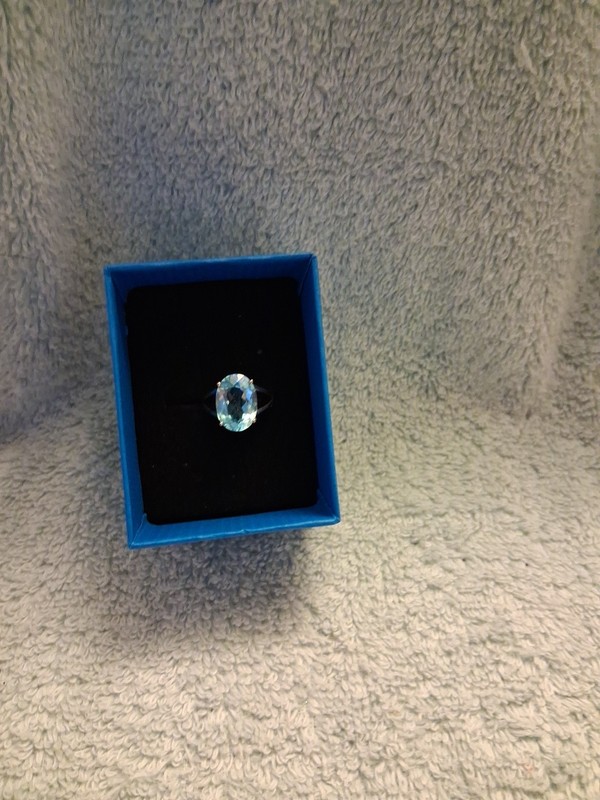 Blue Topaz Ring
