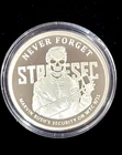 2021 Never Forget -  STRATSEC V2 Bush 9/11 - 1 Oz .999 Fine Silver Shield Proof