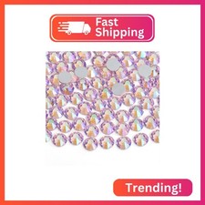 Jollin Glue Fix Crystal Flatback Rhinestones Glass Diamantes Gems for Crafting N