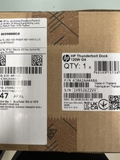 HP Thunderbolt Dock 120W G4 Docking Station - Black 4J0A2AA ABA