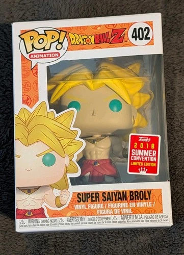 Funko Pop!: Dragon Ball Z - Super Saiyan Broly #402 2018 Summer Convention Excl…