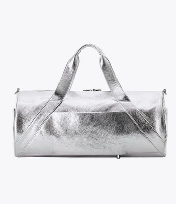 BEIS x CHIPOTLE The Burrito Duffle Bag Silver Foil LIMITED EDITION NEW SEALED