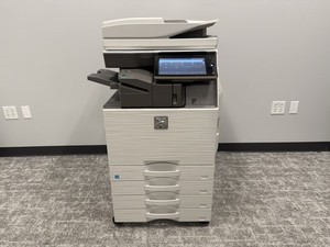Sharp MX 3071 Color Copier Printer Scanner Finisher / Only 16k Meter