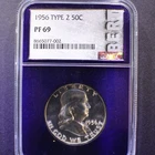 1956 Benjamin Franklin TYPE 2 50C PF69 By NGC