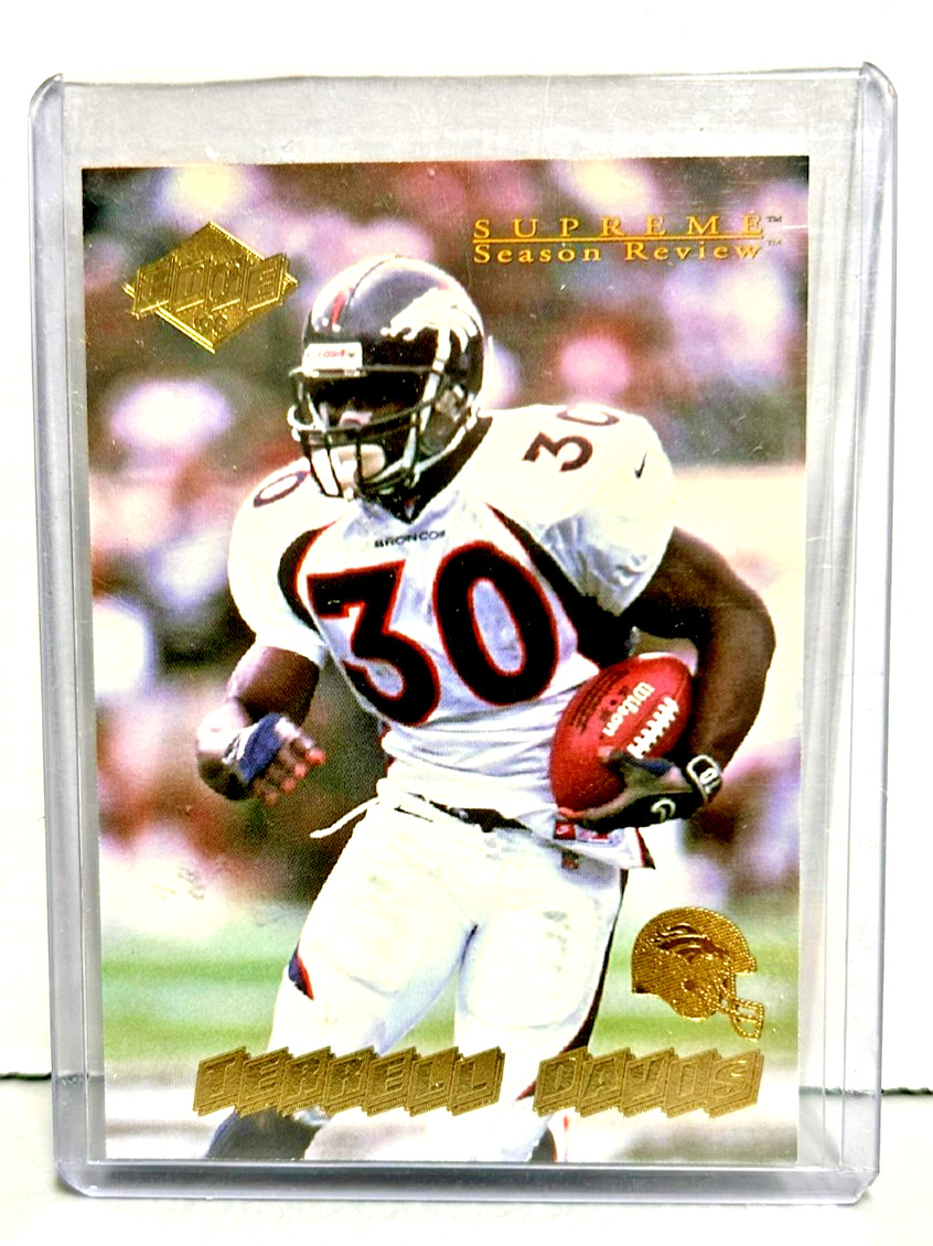 1998 Collector's Edge #48 Terrell Davis Supreme Season Review