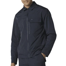 883 Police Fitton Nylon Navy Overshirt Jacket