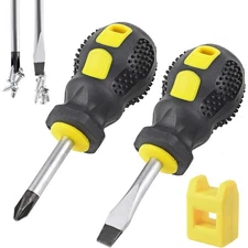 Slotted and Screwdriver PH2 Magnetic Tip 150mm Long Shaft Demagnetizer