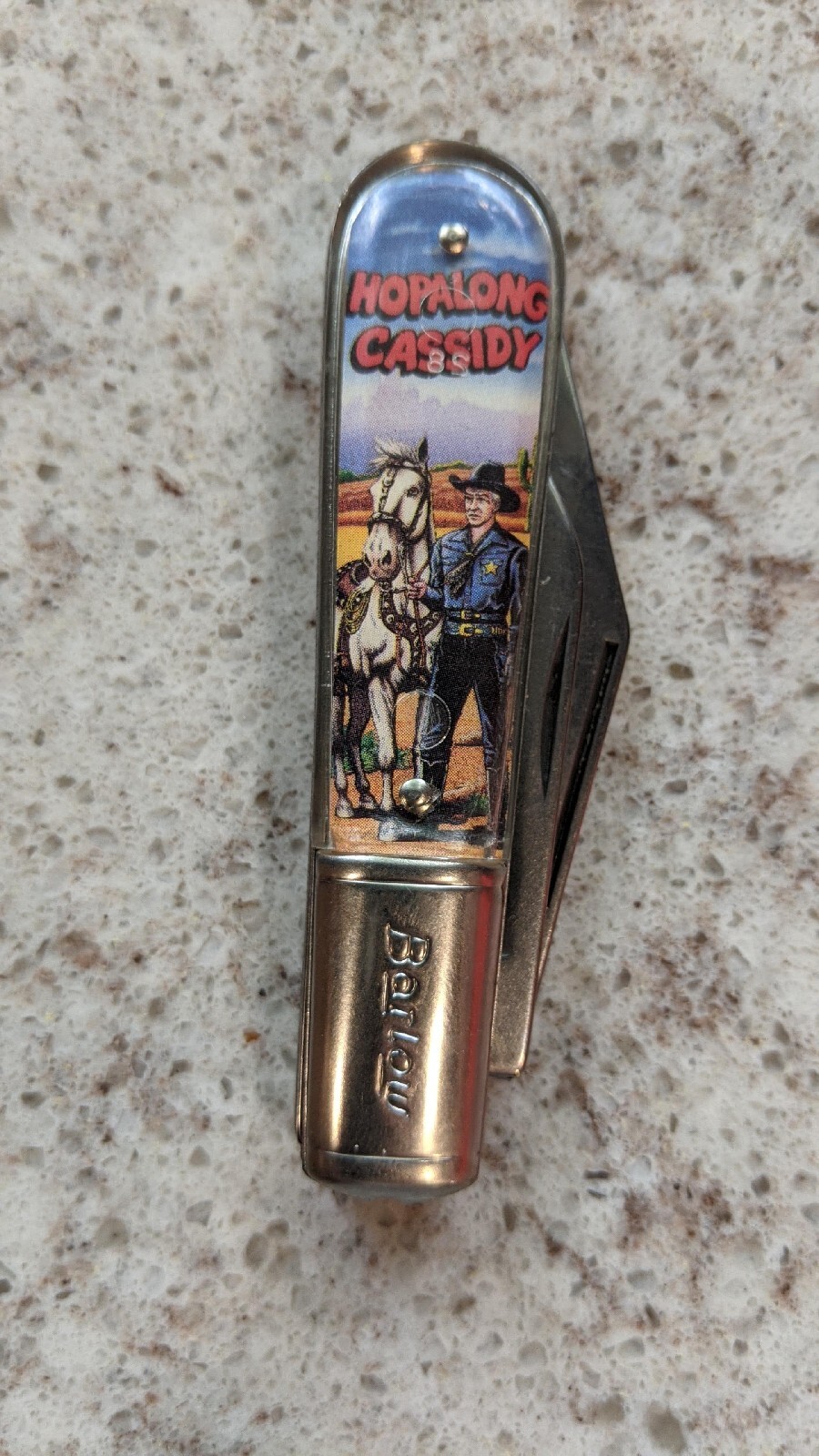 VINTAGE USA BARLOW POCKET KNIFE SET/RED RYDER/GENE AUTRY/LONE RANGER