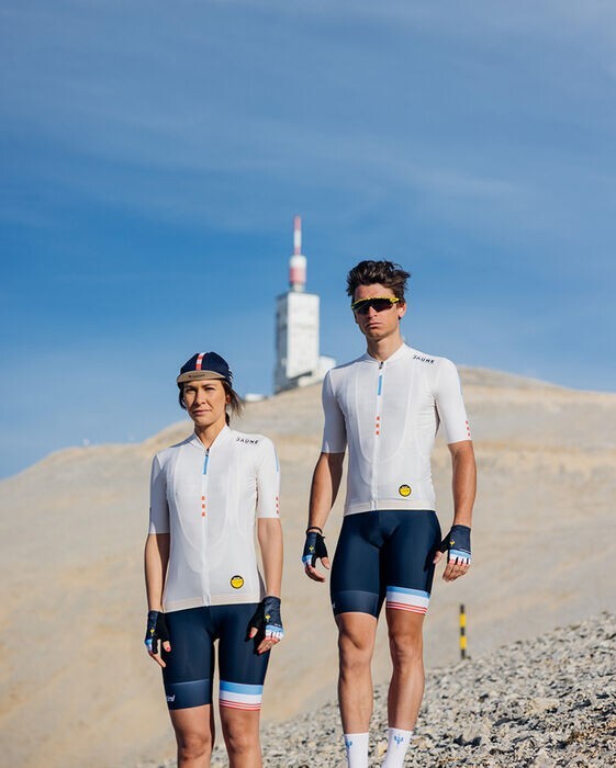 Santini MJ Mont Ventoux サイクルジャージ 上下 Official 2025 Tour de France MAILLOT JAUNE Mont Ventoux Mens