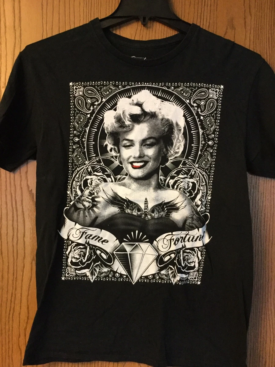 Marilyn Monroe. Camisa. Negro. M