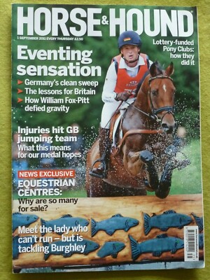 HORSE & HOUND / 2011 SEPT 1 / HOW WILLIAM FOX-PITT DEFIED GRAVITY