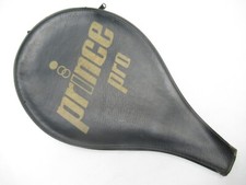 PRINCE "PRO" SINGLE ZIPPERED TENNIS RACQUET COVER WITHOUT STRAP
