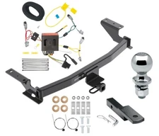 Trailer Hitch For 13-16 Mazda CX-5 All Styles w/ Wiring Draw Bar Kit + 2" Ball