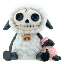 SUMMIT COLLECTION Furrybones Wooolee Signature Skeleton in White Sheep...