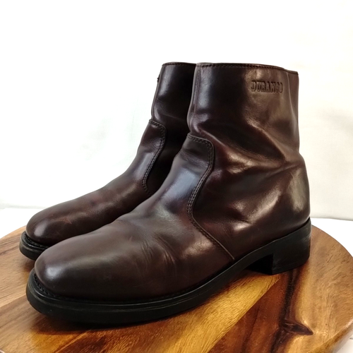Durango Brown Biker Style Boots Men's Size 12D SW2944 - Picture 3 of 11