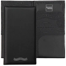 NEW~ AMEX or DISCOVER Double Panel Check Presenter/ Restaurant Bill/ Server Book