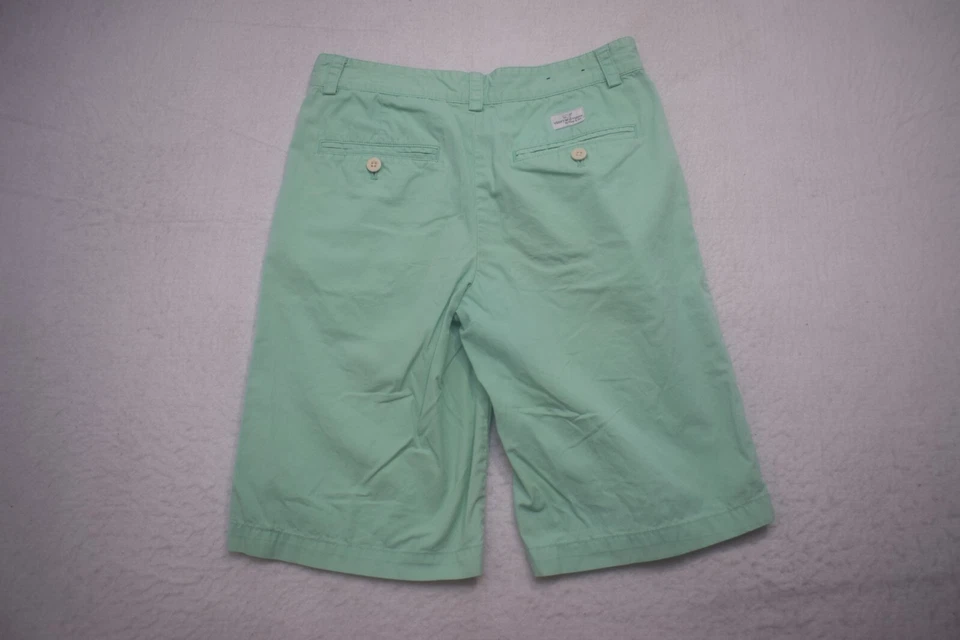 Vineyard Vines Whale Club shorts Teal Cotton Twill Boys Size 16 x 11" - Image 4 of 4