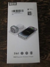 3 in 1 Magnetic Wireless Charger G910 X0040V04ZH iPhone Apple Watch Charger